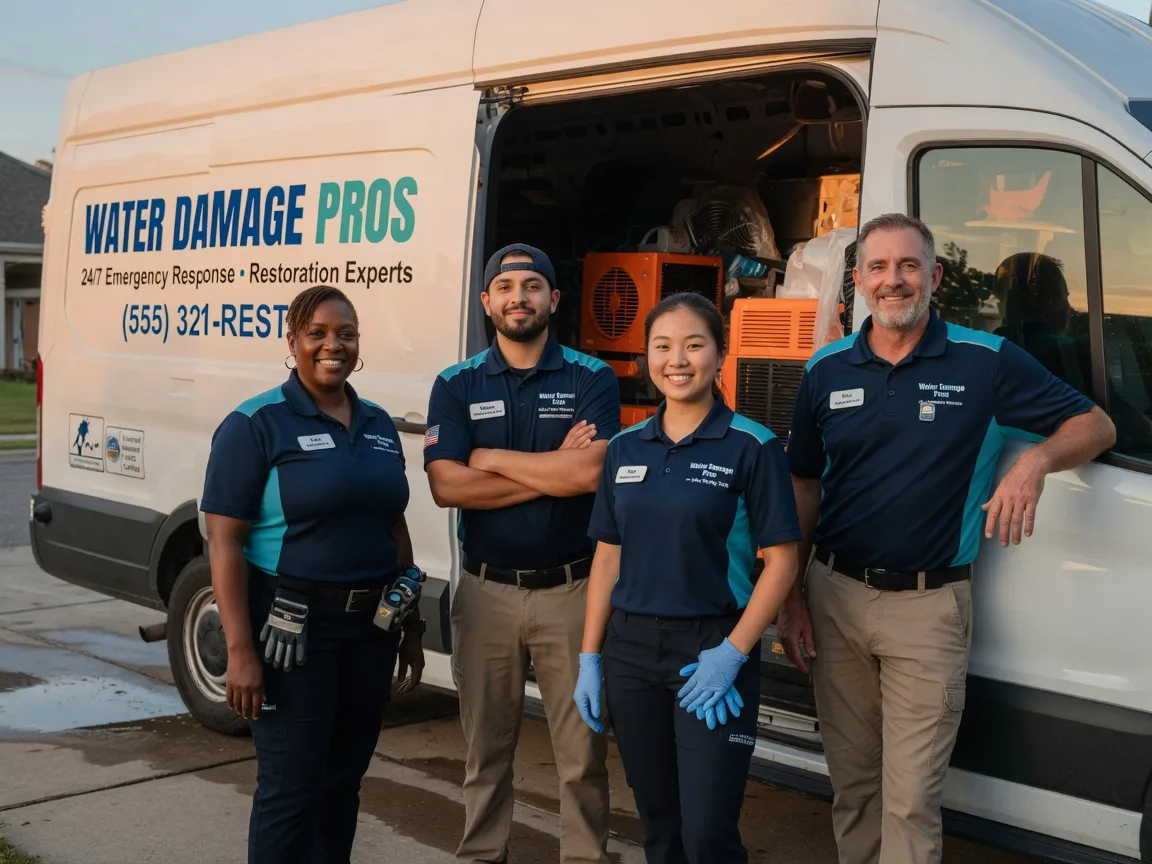 Water Damage Restoration company in Aristes, PA