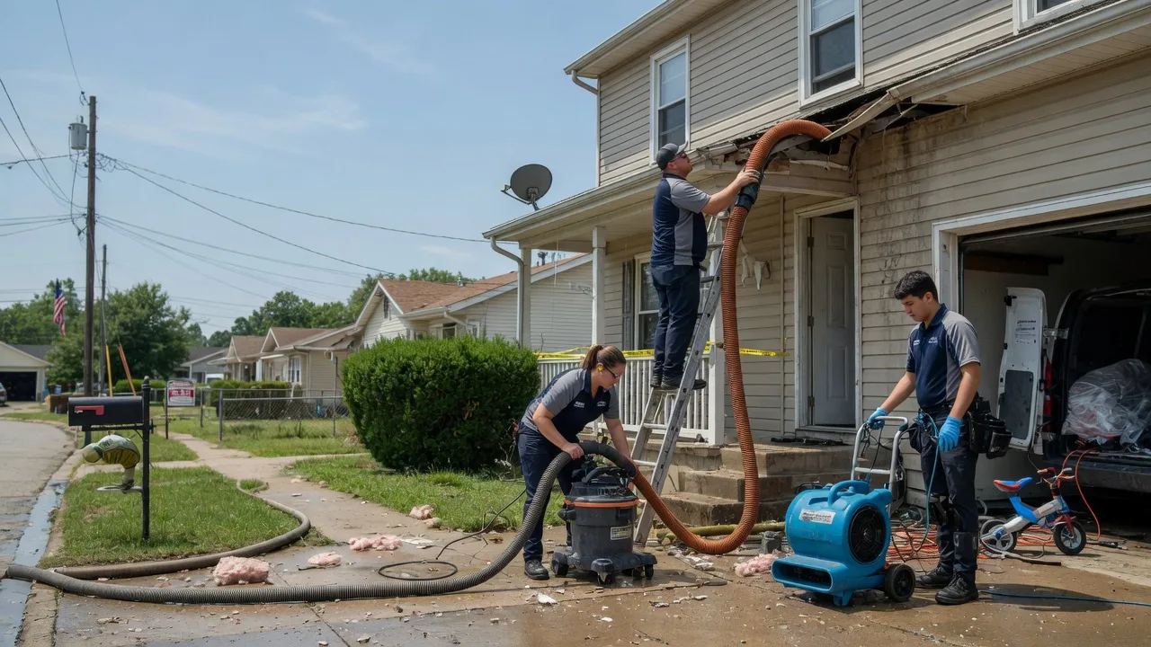 Water Damage Restoration in Aristes, PA near me